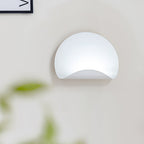 White Wall Lights Minimalist Iron Body Simple Style Creative LED Lamp