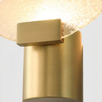 Round Wall Light Lightweight Luxury Glass Wall Lamp