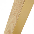 Linear LED Wall Light Nordic Minimalist Gold Iron White Acrylic Lamp