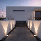 Recessed Floor Lighting Solar LED Metal Well Light