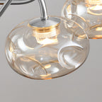 Magic Bean LED Art Glass Chandelier French