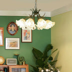 Vintage Flower Chandelier Gorgeous Lily of the Valley Ceiling Light