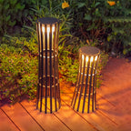 Outdoor Black Lanterns Featuring a Unique Silhouette Chic Light