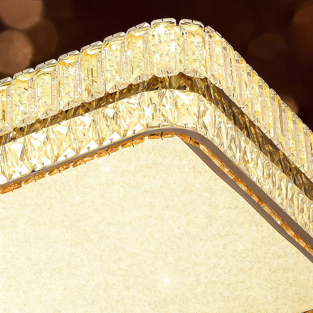 Contemporary Flush Mount Lighting Full-Spectrum Eye-Care Lamp