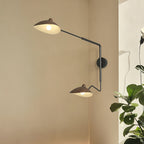 Swing Arm Wall Light Contemporary Industrial Full Spectrum Lamp