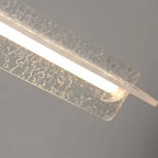 Modern White Pendant Light Frosted Acrylic Island Ceiling Light