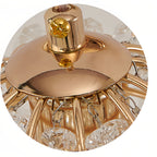 Wall Lights with Crystals Glam Gold Finish Luxury Lamp
