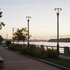 Minimalist 10 feet LED Outdoor Lamp Post Lights Modern
