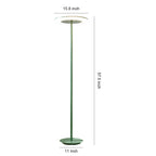 Colored Floor Lamp Modern Macaron Round Head Dimmable Standing Lamp