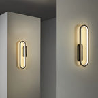 Wall Pack LED Light Modern Minimalist Oval Ambient Wall Sconce