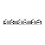 Chrome Bathroom Vanity Light Luxury Minimalist Aluminum Mirror Light