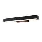 [Open-Box]Outdoor Motion Sensor Black Rectangle Wall Light