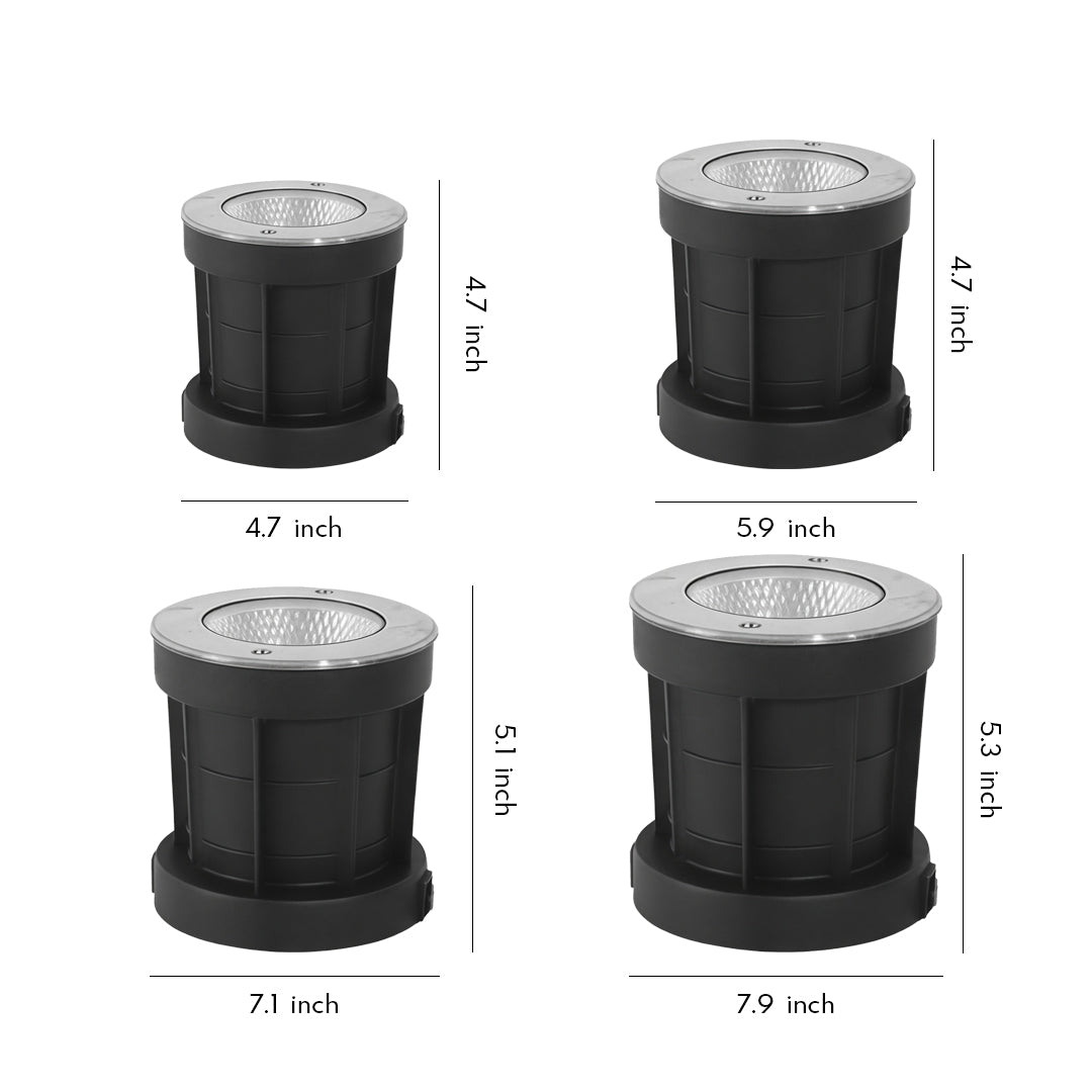 Inground Light Outdoor Waterproof Landscape Engineering Light