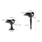 Lawn Spot Lights Outdoor Adjustable Solar Tree Light
