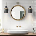 Cone Wall Lamp White Modern Creative Iron Design Light