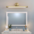 Gold Bathroom Vanity Light European Pure Copper Mirror Wall Light