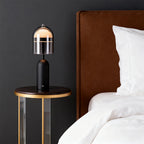 Glass Shade Table Lamp Italian Minimalist Decorative Ambience Light