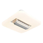 Bladeless Ceiling Fan with LED Light Quiet Minimalist Ceiling Fan