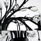 Contemporary Candle Chandelier LED Candelabra Bulbs Ceiling Light