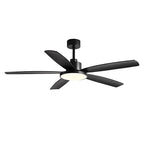 Ceiling Fans with 5 Lights Nordic Style Chandelier Look Fan Lamp