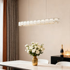 Chrome Chandeliers Italian Luxury Crystal Ceiling Lights