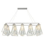 Contemporary Crystal Chandelier Minimalist Ceiling Light
