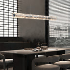 Crystal Light Pendants Modern Minimalist Linear Pendant Light