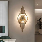 Crystal Light Wall Modern Luxury Stainless Steel Lamp