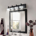 Crystal Bathroom Vanity Light Modern Luxury Iron Lamp