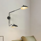 Swing Arm Wall Light Contemporary Industrial Full Spectrum Lamp