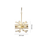 Blossom Chandelier Nordic Luxurious Adjustable Elegant Ceiling Light