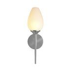 Glass Wall Lights Full Copper American-Style Lamp