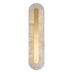 Gold Wall Light Modern Luxury Brass Cloud Stone Light