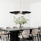 Black and Gold Chandeliers Contemporary Stylish Vintage Ceiling Light