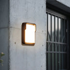 Square Outdoor Wall Light Minimalist LED Waterproof Ambient
