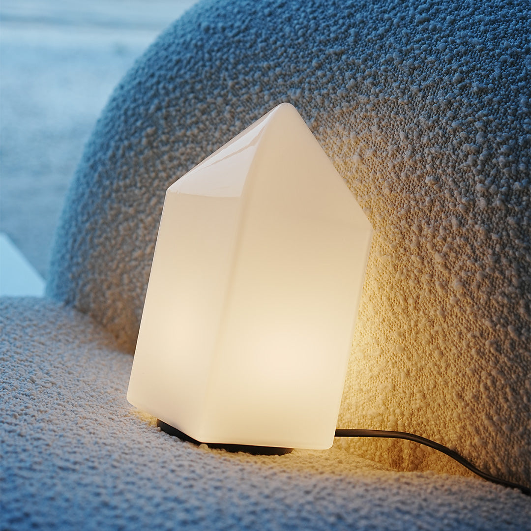 Modern White Table Lamp Creative Ambient Night Light