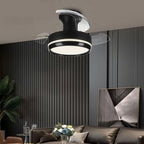 Ceiling Fan with Remote Light Minimalist Dimming LED 3-Blade Fan Lamp