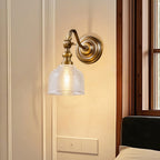 LED Wall Light Lamp American Retro Solid Brass Lamp