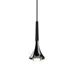 Contemporary Mini Pendant Lights Teardrop Metal Ceiling Light
