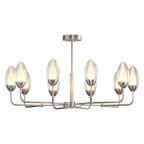 Modern Minimalist Chandelier Full Copper Luxury Ceiling Light