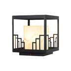 Outdoor Pillar Light Minimalist Waterproof Metal Light