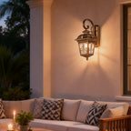 Contemporary Outdoor Wall Light Waterproof Elegant LED Lamp