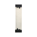 Black Linear Wall Sconce Crystal Minimalist Modern Lamp