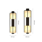 Contemporary Outdoor Wall Lighting Artificial Marble Lamp