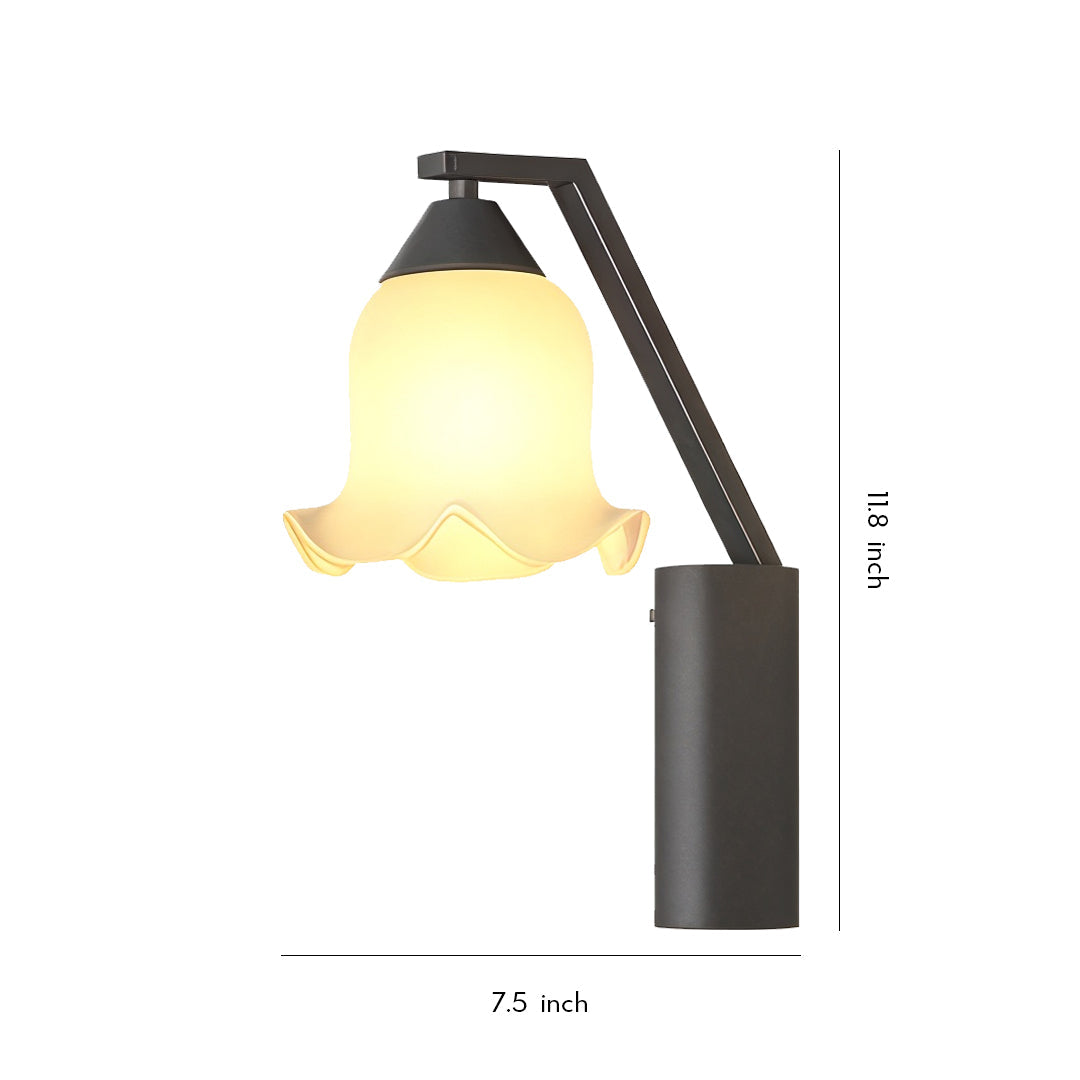 Flower Wall Sconce Landscape Decorative Garden Light