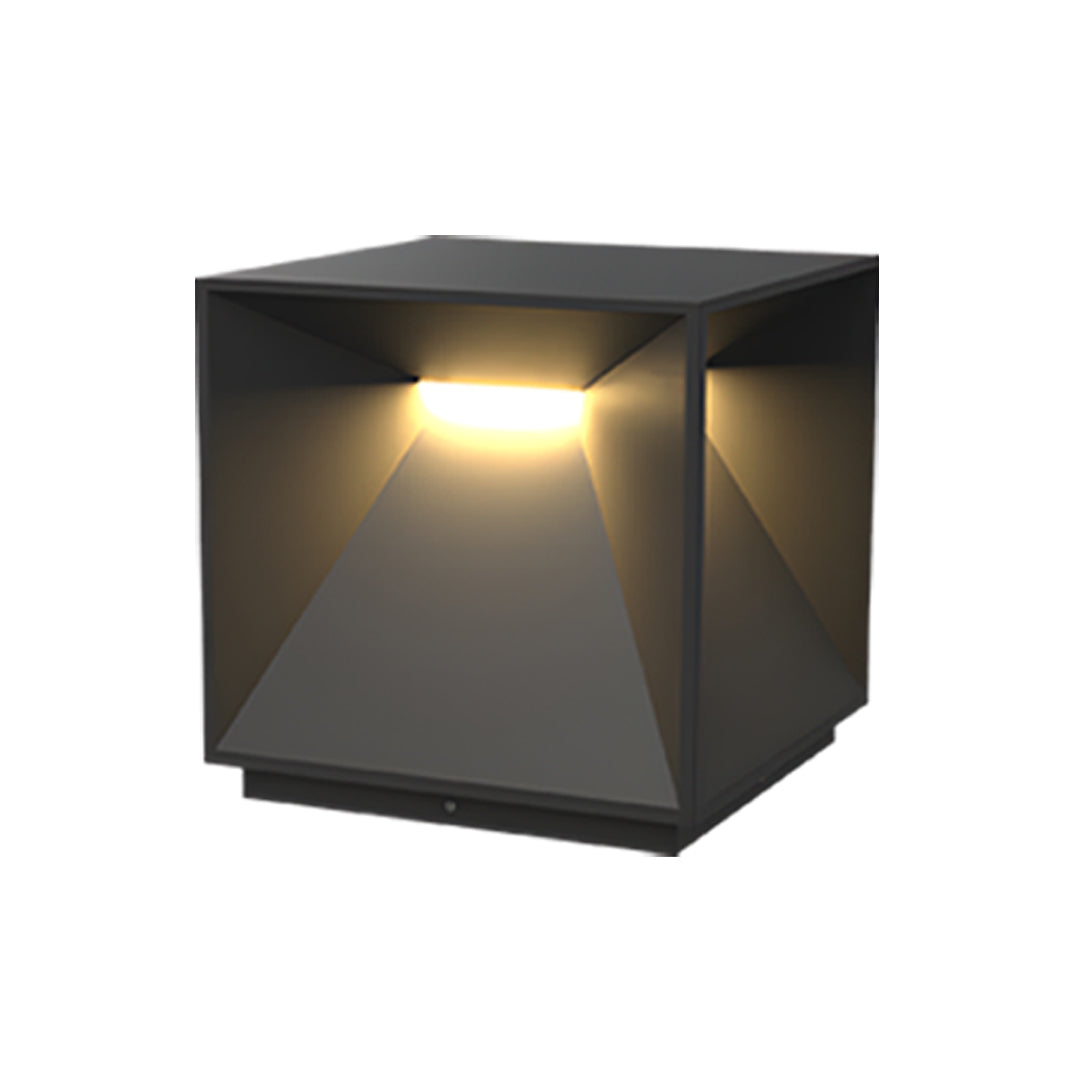 Garden Pillar Lights Outdoor Waterproof Metal Light