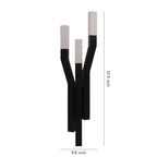 Large Outdoor Wall Lighting Fixtures Waterproof Multi-branch Lamp