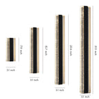 Modern Linear Wall Sconce Outdoor Waterproof Crystal Light