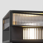 Outdoor Pillar LED Lights Garden Waterproof Black Light