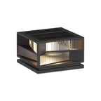 Outdoor Pillar LED Lights Garden Waterproof Black Light